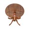 International Concepts Round 42 in Round Dual Drop Leaf Pedestal Table, Espresso, 42 in W, 42 in L, 29.5 in H, Wood T581-42DP - alternate 2